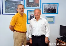 Ottavio Guala (a destra), insieme al direttore di APGO, Claudio Leporati.