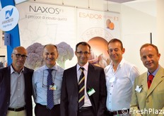 Il team Esasem. Francesco Agnello (Area manager Sud Italia), Franco Da Re (Area manager centro-nord Italia), Alessandro Belardinelli. Ultimo a destra, Giuseppe Mazza.