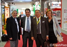 In rappresentanza di UNAPROA: Melven Bosca, Stefano Franzero, Antonio Schiavelli e Lorena D'Annunzio.