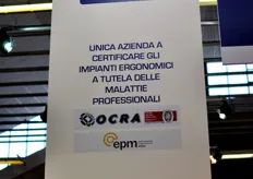 "La novita' che UNITEC ha presentato al Macfrut 2011 di Cesena e' una "tecnologia" molto innovativa nel settore (mai applicata prima!), che consente di salvaguardare la salute degli operatori mantenendo/aumentando l'efficienza delle lavorazioni, attraverso la certificazione ergonomica (OCRA)."