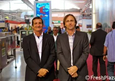 Dal Piemonte, Domenico Paschetta (Presidente) e Romualdo Riva di Ortofruit Italia.