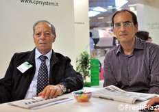 I produttori catanesi di agrumi Gaetano e Angelo Bonanno.