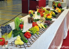 Decorazioni a tema ortofrutticolo.