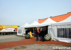 L'ingresso del punto vendita.