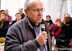 I saluti a tutte le persone intervenute da parte di Tiziano Caprioli, direttore di O.P.O. Bellaguarda.