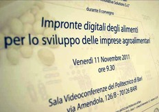 Il titolo del convegno.