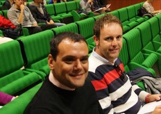 Da sinistra: dott. Giuseppe Sicuro (Apofruit Basilicata), Dott. Ivan Capodiferro (Gruppo Peviani).