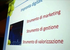 Grazie alla risonanza magnetica e' possibile effettuare l'analisi in tempi brevi e con costi contenuti, sicche' l'Impronta digitale assume una triplice valenza come strumento di valorizzazione, di gestione e di marketing.