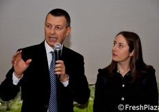 Il Sindaco di Lusia, Sergio Vignaga.