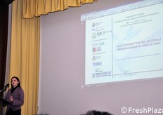 Per l'azienda Novamont e' intervenuta Manuela Impallari.