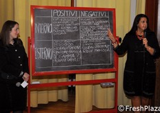 "In conclusione della tavola rotonda, l'Assessore Regionale all'Economia, sviluppo, ricerca e innovazione della Regione Veneto, Marialuisa Coppola, ha commentato quanto emerso dai lavori. "E' significativo - ha detto - che la casella dei fattori negativi di origine interna abbia prevalso nell'analisi"."