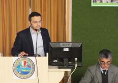 L'intervento del dr. Pace (CNR - ISPA di Bari) ha riguardato la tecnica di moltiplicazione di piantine risanate di carciofo brindisino.