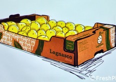 ... e una versione di packaging BIO, la quale riprende i colori avana e verde del logo per i prodotti biologici.