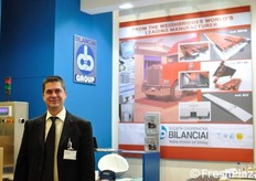 Giampaolo Fantinato, responsabile commerciale estero della Bilanciai di Campogalliano (MO).