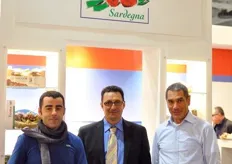 Lo staff Villasor. Da sinistra a destra: Raffaele Corda (consigliere), Giampiero Montis (presidente), Pier Paolo Erbi' (consigliere), Mario Desogus (resp. commerciale) e Giomaria Tocco (consigliere).