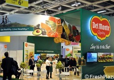 Lo stand della multinazionale Del Monte.
