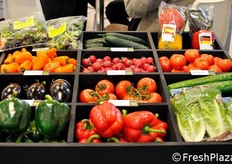 Alcuni dei prodotti dell'azienda sementiera Enza Zaden.