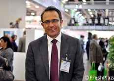 Eraldo Secchi, sales manager per l'azienda Verdenora Srl, in visita alla fiera.