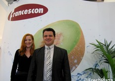 Bruno Francescon, amministratore di Francescon, e Margherita Avigni, responsabile commerciale per l'export.