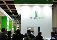 Quest'anno, l'organizzazione FruitImprese si e' presentata in fiera con un proprio stand, condiviso con sette aziende socie.