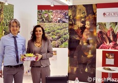 I coniugi Dario Azzolini e Cristiana Furiani dell'azienda Geofur, specialista in radicchio.