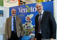 Cesare Bello', direttore di OPO Veneto, insieme a Pietro Berton (ufficio marketing).