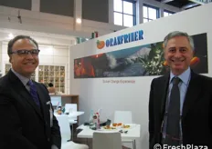 Sebastiano Alba (presidente) e Salvo Laudani (resp. marketing) di Oranfrizer.