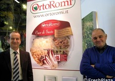 Rino Bovo ed Elio Pelosin, rispettivamente presidente e vice-presidente di OrtoRomi.