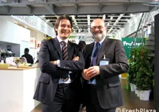 Salvo Garipoli (senior consultant) e Claudio Scalise (direttore generale) di SG Marketing Agroalimentare.