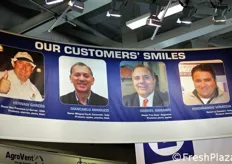 I volti sorridenti dei clienti UNITEC sono il miglior biglietto da visita per l'azienda leader nei macchinari per ortofrutta.