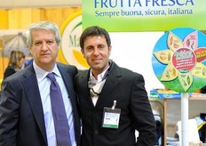 Stefano Soli insieme a Ignazio Tateo (Az. Tateo).