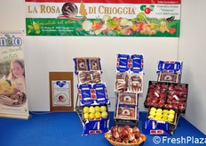 "Il radicchio tondo viene anche poeticamente chiamato "La Rosa di Chioggia", denominazione che oggi appartiene alla Coop. Ortolani "Sottomarina"."