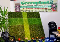 In questa e nelle foto seguenti, alcuni degli stand in fiera.