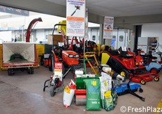 Esposizione di attrezzature agricole.