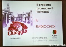 "L'Ortomercato ha organizzato anche alcuni momenti convegnistici, tra i quali l'incontro di sabato sera, 24 marzo, dal titolo: "Chioggia capitale del radicchio: il valore della vocazione della terra sul mare"."
