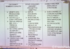 "I punti via via emersi dal dibattito sono stati sintetizzati su una "lavagna virtuale" proiettata sulla parete."