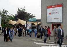 Alcune immagini del complesso fieristico visto da fuori.