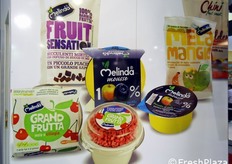 Oltre le mele, l'intera offerta di Melinda: snack, mousse, barrette, ecc.