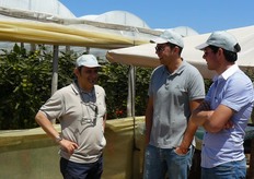 Per l'azienda Gautier Sementi erano presenti diversi responsabili. In foto: Maurizio Montalti, Gennaro Rimoli e Matteo Bano.