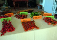 La gamma dei pomodori e alcune novita'.