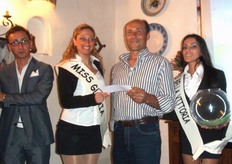 La serata e' stata allietata inoltre con l'estrazione di numerosi premi.