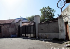 In data 24 agosto 2012, FreshPlaza si e' recata a Reggio Calabria, per verificare direttamente la situazione del mercato ortofrutticolo all'ingrosso della citta'. In foto, una delle entrate della vecchia struttura, ormai dichiarata inagibile e non piu' operativa.