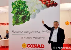 Claudio Gamberini, responsabile nazionale acquisti ortofrutta per CONAD.