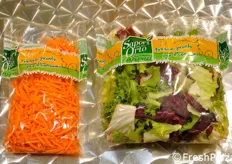 Nuovo packaging per le verdure fresche gia' pronte al consumo.
