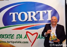 Giuseppe Torti, titolare dell'omonima impresa specializzata in patate.
