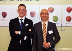 In rappresentanza del consorzio VI.P: Fabio Zanesco, (direttore alle vendite) e Michael Grasser (responsabile marketing).