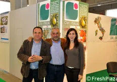 In rappresentanza del CIVI-ITALIA: Luigi Catalano (coordinatore), Giandomenico Consalvo (Presidente) e Barbara Novelli (segretaria).