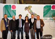 Bruno Essner (co-presidente IFO), Michael Weber (direttore di varicom - Svizzera), insieme a Dieter Bologna, Barbara Novelli, Albert Von Sontagh e Luigi Catalano di CIVI-ITALIA.