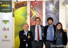 Il team italiano di AVI: Carlo Lingua, Marco Tempesta, Maurizio Simone e Alessandra Di Pierro.