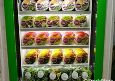 Esposizione della nuova gamma di insalate Gourme', proposte da Agronomia.